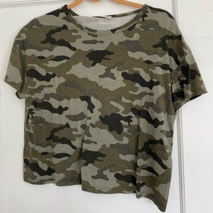 Zara camo top